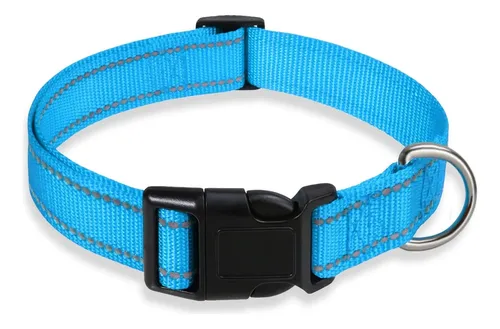 Collar Ajustable de Nylon Reflectivo