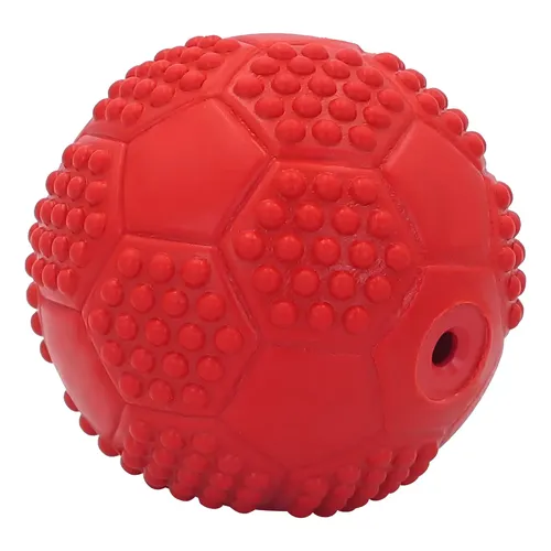 Pelota de Caucho Resistente con Sonido 7 cm