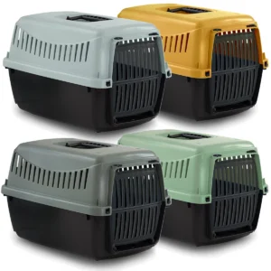Transportadora Rígida Talla M para Gatos y Perros Pequeños